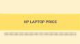 Buy HP laptops online at Best Prices on Bajaj Finserv EMI Store.