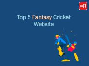 Top 5 Fantasy Cricket Website