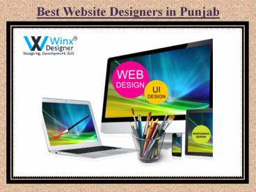 Best Web Designer in Punjab