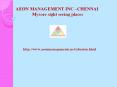 Aeon Management Inc Chennai 100 PowerPoint PPT Presentation