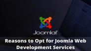 Reasons to Opt for Joomla Web Development Services