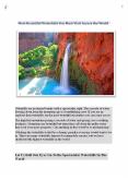Most Beautiful Waterfalls You Must Visit Across The World PowerPoint PPT Presentation