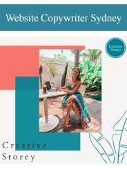 Website Copywriter Sydney