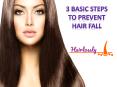 3 Basic Steps to Prevent Hair Fall PowerPoint PPT Presentation