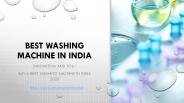 Best Washing Machine in India