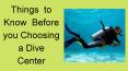 Things to Know Before You Choosing a Dive Center PowerPoint PPT Presentation