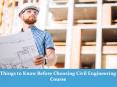 Things to Know Before Choosing Civil Engineering Course PowerPoint PPT Presentation