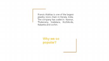 The Best Jewelry showroom in India