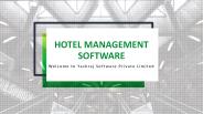 Hotel Management Software | onlineyashraj.com
