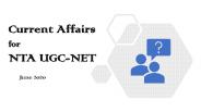 UGC NET June 2020 Current Affairs