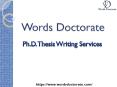 PhD Thesis Writing services PowerPoint PPT Presentation