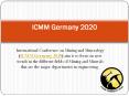 International Conference on Mining and Mineralogy (ICMM Germany 2020) PowerPoint PPT Presentation
