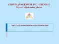 Aeon management Inc Chennai (102)))) PowerPoint PPT Presentation
