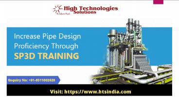 SP3D Training in Delhi