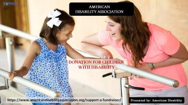 Donation for children with disability (1)