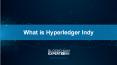 what is Hyperledger Indy PowerPoint PPT Presentation