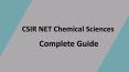 CSIR NET Chemical Sciences – Get Complete Details! PowerPoint PPT Presentation