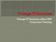SAP Corporate Training Services pdf