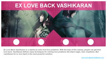 Ex Love Back Vashikaran