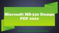 MB-330 Exam Dumps, Updated and Authentic MB-330 PDF PowerPoint PPT Presentation