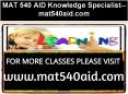 MAT 540 AID Knowledge Specialist--mat540aid.com PowerPoint PPT Presentation