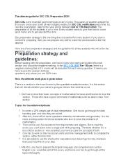 The ultimate guide for SSC CGL Preparation 2020!