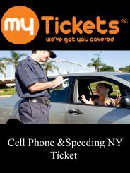 Cell Phone &Speeding NY Ticket