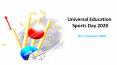 Universal Education Sports Day 2020 PowerPoint PPT Presentation
