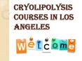 Cryolipolysis Courses In Los Angeles PowerPoint PPT Presentation