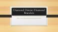 Best Diamond Bracelets By Diamond District Block PowerPoint PPT Presentation