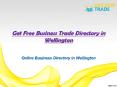 local Trade Directory in Wellington PowerPoint PPT Presentation