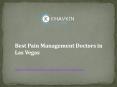 Best Pain management Doctors in Las Vegas PowerPoint PPT Presentation