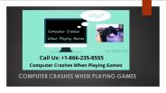 Computer Crashes When Playing Games