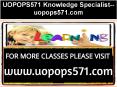 UOPOPS571 Knowledge Specialist--uopops571.com PowerPoint PPT Presentation