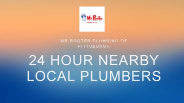 Plumber Pittsburgh