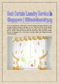 Best Curtain Laundry Service in Singapore | Ultimatelaundry.sg PowerPoint PPT Presentation