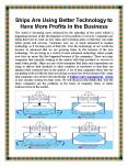 Ships Are Using Better Technology to Have More Profits in the Business (1) PowerPoint PPT Presentation