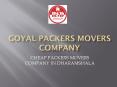 PERFECT PACKERS MOVERS COMPANY IN DHARAMSHALA PowerPoint PPT Presentation