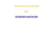 How Ayurveda helps in Thyroid Disorders