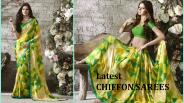 Pure Chiffon Sarees Designs