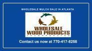 Mulch Sale in Atlanta