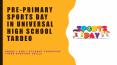 Pre-Primary Sports Day In The Universal High School Tardeo PowerPoint PPT Presentation