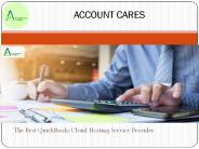 QuickBooks Cloud Hosting by Account Cares Professionals