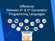 Difference between 4th and 5th generation programming languages