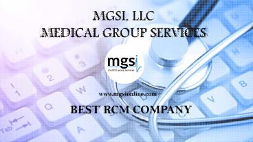 Healthcare Revenue Cycle Management Companies