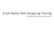 web designing training in chennai