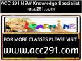 ACC 291 NEW Knowledge Specialist--acc291.com PowerPoint PPT Presentation