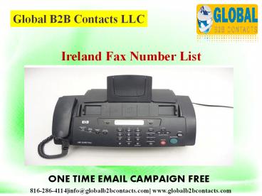 Ireland Fax Number List