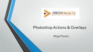 Best Wedding Photoshop Actions & Photoshop Overlays