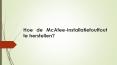 Hoe de McAfee-installatiefoutfout te herstellen? PowerPoint PPT Presentation